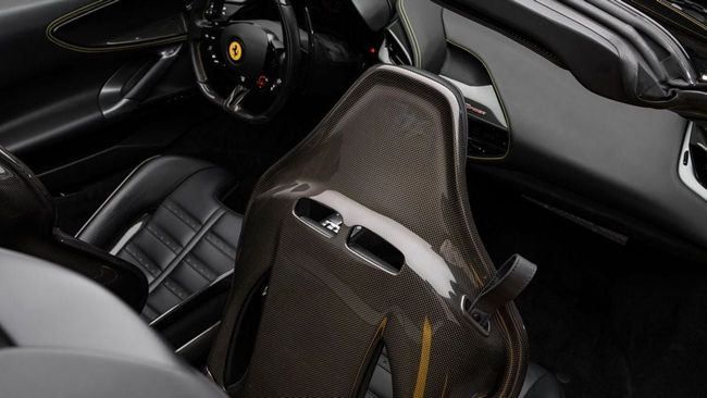 Used Ferrari SF90 Stradale Spider I, 4.0 l, 2022 in Dubai by Al Ain Class Motors, Yellow color. European Specs | AUTO.AE
