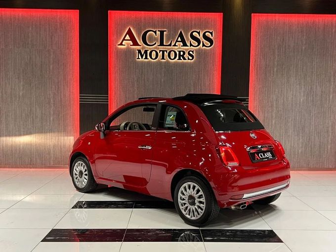Подержанный Fiat 500 II Рестайлинг, 1.4 л, 2022 в Дубае от A Class Motors Красный цвет.  | AUTO.AE