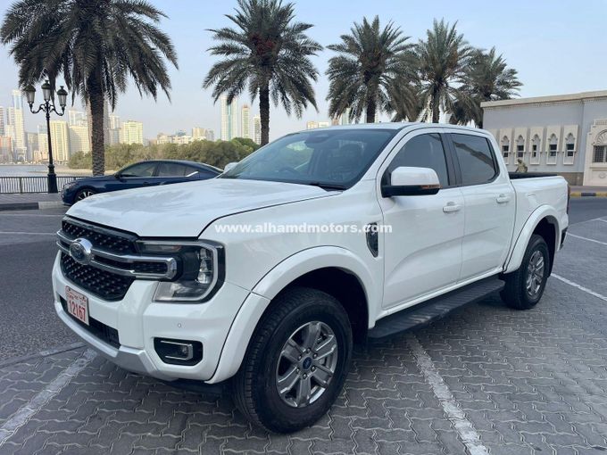 Подержанный Ford Ranger T6.2, 3.0 л, 2024 в Дубае от Alhamd Motors Белый цвет. Other | AUTO.AE