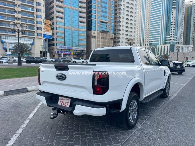 Подержанный Ford Ranger T6.2, 3.0 л, 2024 в Дубае от Alhamd Motors Белый цвет. Other | AUTO.AE
