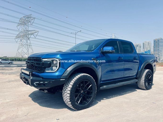 Used Ford Ranger T6.2, 3.0 l, 2022 in Dubai by Alhamd Motors, Blue color. Other | AUTO.AE