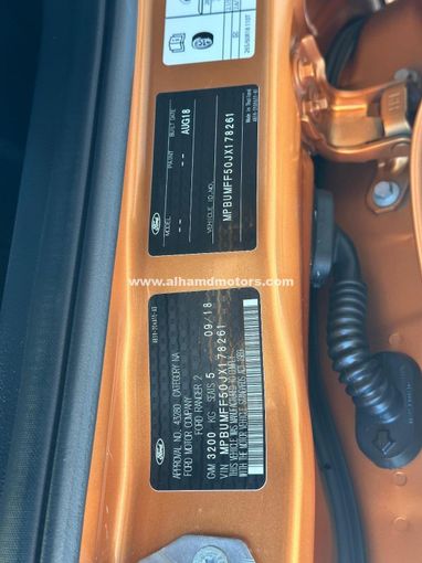 Used Ford Ranger T6 Facelift, 3.2 l, 2018 in Dubai by Alhamd Motors, Orange color. Other | AUTO.AE
