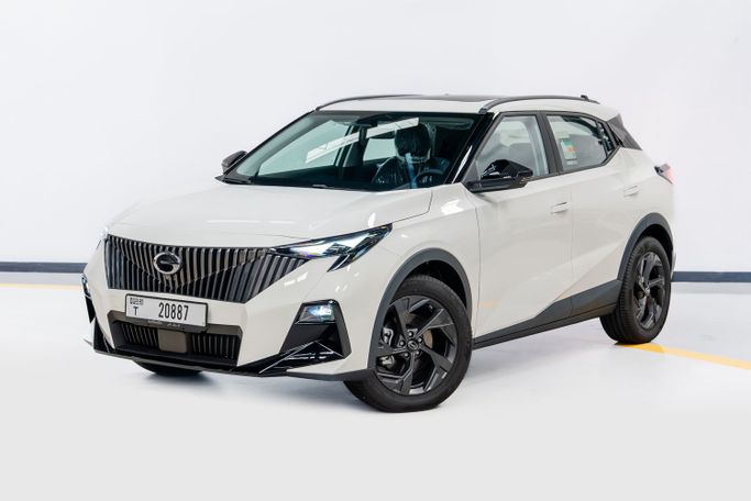 GAC GS3, 2025 внедорожник 5 дв. эконом класса в Дубае от POF RENTAL белый цвет | AUTO.AE