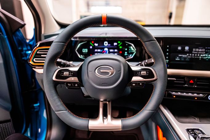 GAC GS3, 2025 внедорожник 5 дв. эконом класса в Дубае от POF RENTAL синий цвет | AUTO.AE