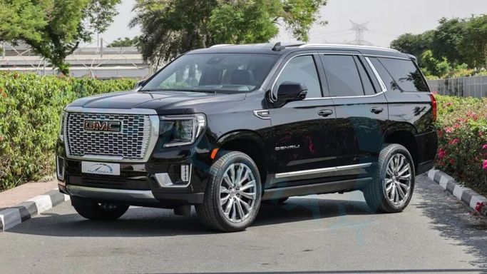 New GMC Yukon XL V Facelift, 6.2 l, 2024 in Dubai by Auto Max Group, Black color. European Specs | AUTO.AE