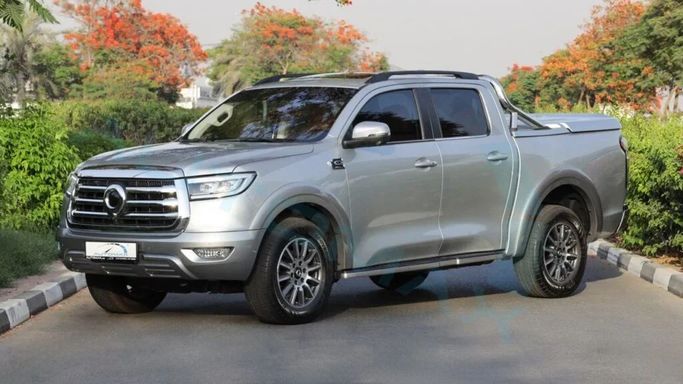 New Great Wall Poer I Facelift, 2.0 l, 2025 in Dubai by Auto Max Group, Silver color. GCC Specs | AUTO.AE