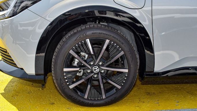 New Honda e:NP2, 2024 in Dubai by Najem Motors, Silver color. GCC Specs | AUTO.AE
