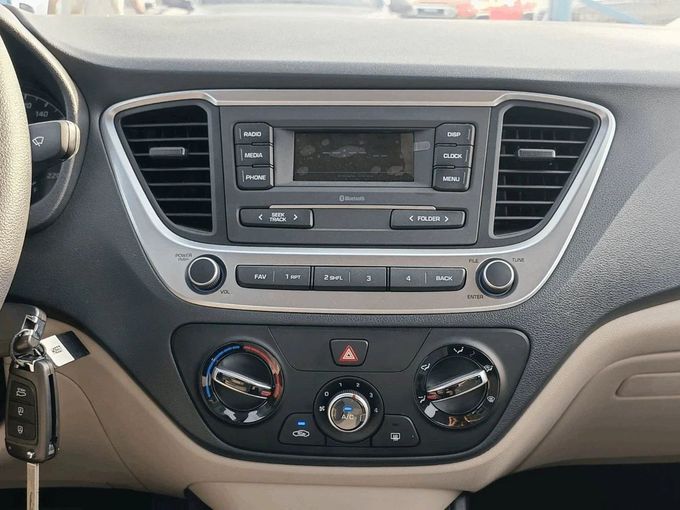 New Hyundai Accent V Facelift, 1.6 l, 2023 in Dubai by SK Motors, Grey color. GCC Specs | AUTO.AE