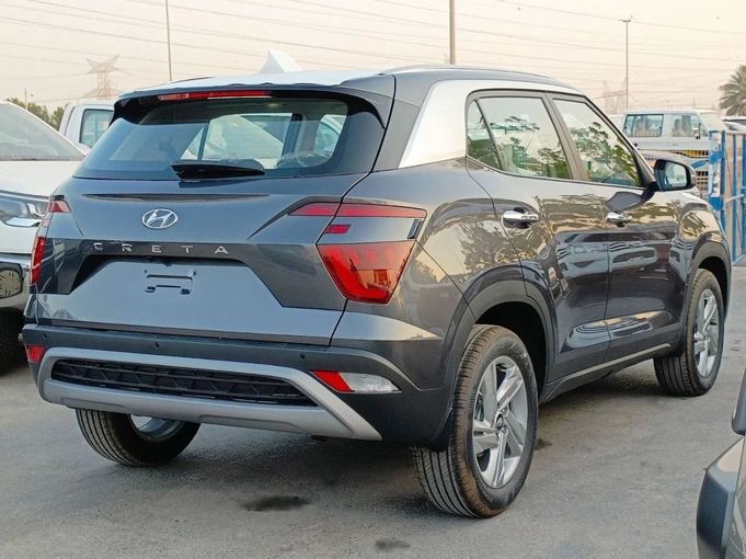 New Hyundai Creta II, 1.6 l, 2023 in Dubai by SK Motors, Grey color. GCC Specs | AUTO.AE