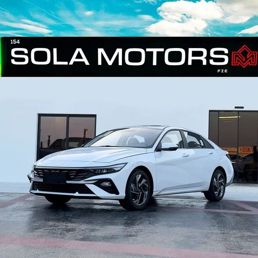 Новый Hyundai Elantra VII (CN7) Рестайлинг, 1.6 л, 2025 в Дубае от Sola Motors Белый цвет. Китайская | AUTO.AE