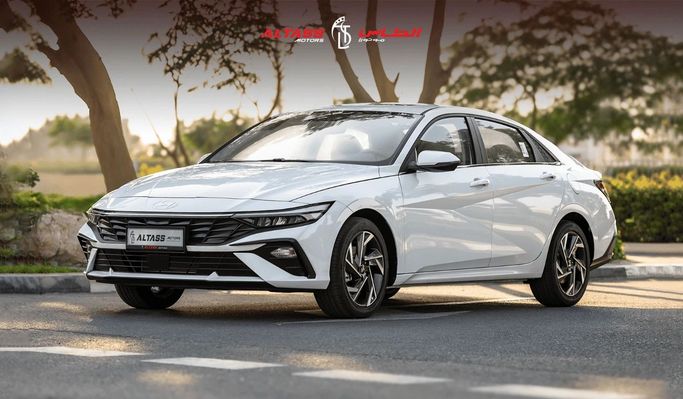 New Hyundai Elantra VII (CN7) Facelift, 1.5 l, 2025 in Dubai by Altass Motors, White color. Other | AUTO.AE