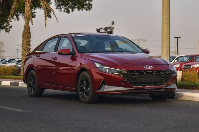 Новый Hyundai Elantra VII (CN7), 2.0 л, 2023 в Дубае от Mohamed Hakim Motors Красный цвет. GCC | AUTO.AE
