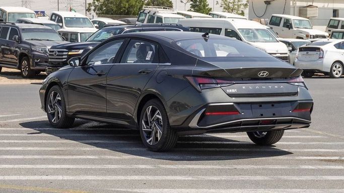 New Hyundai Elantra VII (CN7) Facelift, 1.6 l, 2025 in Dubai by Najem Motors, Black color. Chinese Specs | AUTO.AE