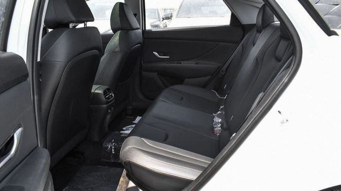 New Hyundai Elantra VII (CN7) Facelift, 1.6 l, 2023 in Dubai by Najem Motors, White color. Korean Specs | AUTO.AE