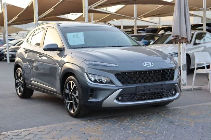 Подержанный Hyundai Kona I Рестайлинг, 2.0 л, 2022 в Дубае от Dresden Motors Серый цвет. GCC | AUTO.AE