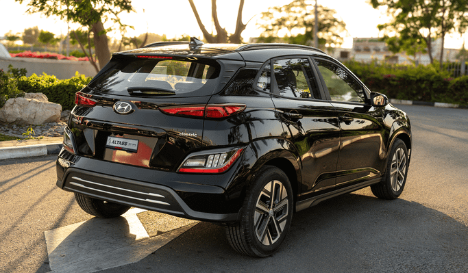 Новый Hyundai Kona I Рестайлинг, 2023 в Дубае от Altass Motors Черный цвет. GCC | AUTO.AE