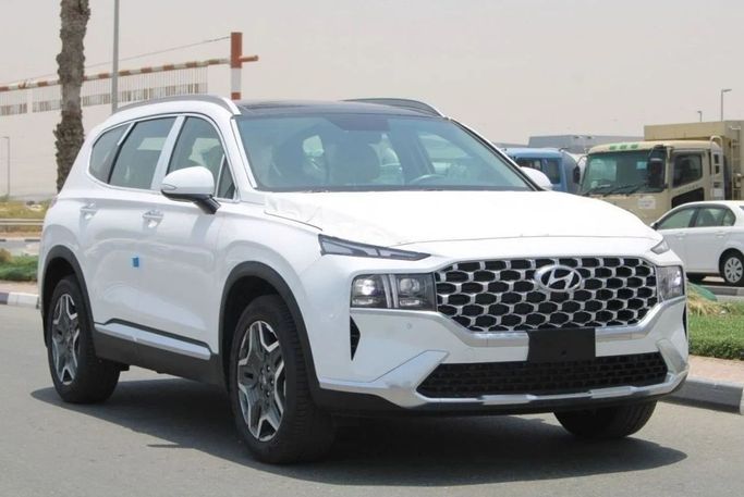 Новый Hyundai Santa Fe IV Рестайлинг, 2.5 л, 2023 в Дубае от Mohamed Hakim Motors Белый цвет. Other | AUTO.AE