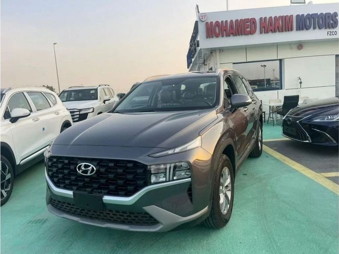 Новый Hyundai Santa Fe IV Рестайлинг, 3.5 л, 2023 в Дубае от Mohamed Hakim Motors Серебристый цвет. GCC | AUTO.AE