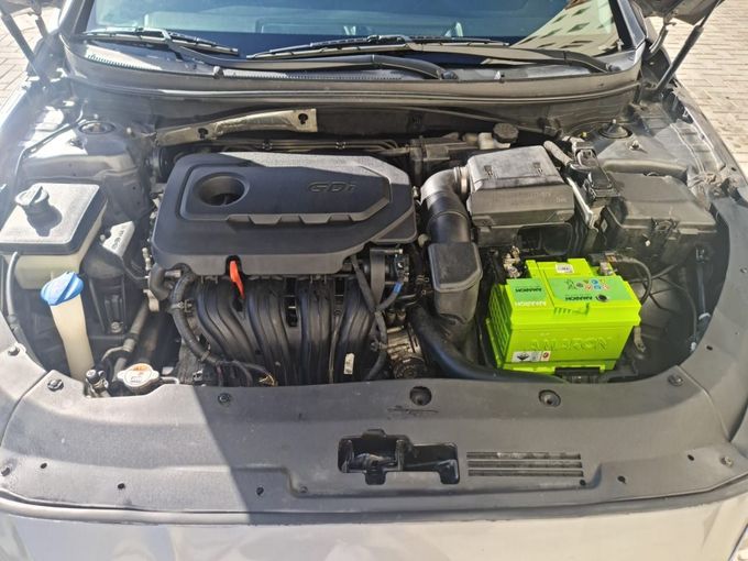 Подержанный Hyundai Sonata VIII (DN8), 2.2 л, 2019 в Дубае Серый цвет. Американская | AUTO.AE