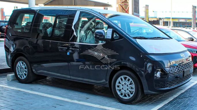 New Hyundai Staria, 3.5 l, 2025 in Dubai by Falcons GT Motors FZCO, Black color. Other | AUTO.AE