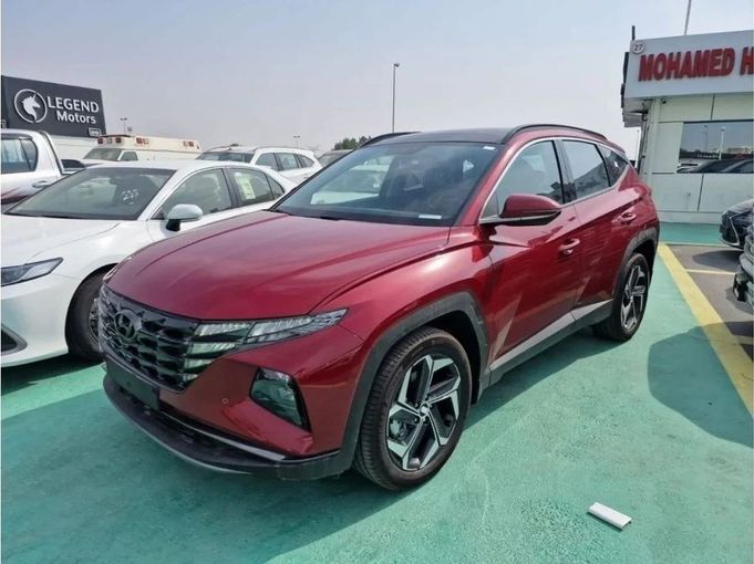 Новый Hyundai Tucson IV Рестайлинг, 1.6 л, 2023 в Дубае от Mohamed Hakim Motors Красный цвет. GCC | AUTO.AE