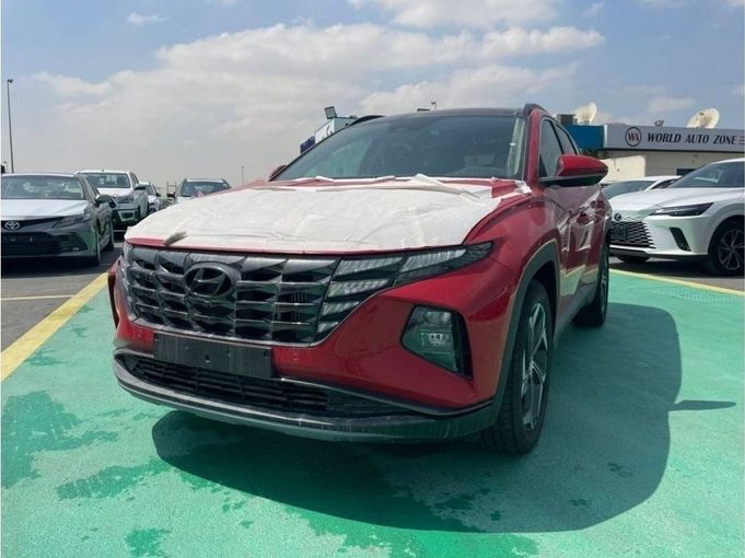 Новый Hyundai Tucson IV, 1.6 л, 2022 в Дубае от Mohamed Hakim Motors Красный цвет. GCC | AUTO.AE