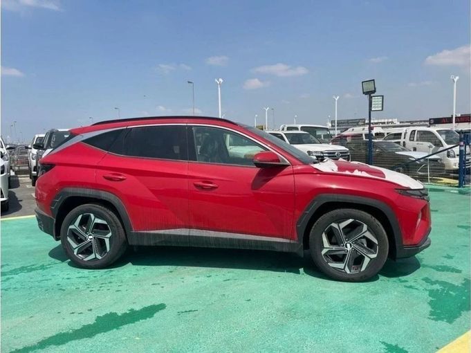 Новый Hyundai Tucson IV, 1.6 л, 2022 в Дубае от Mohamed Hakim Motors Красный цвет. GCC | AUTO.AE