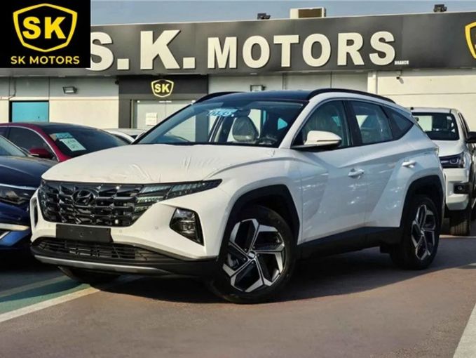 Новый Hyundai Tucson IV Рестайлинг, 1.5 л, 2024 в Дубае от SK Motors Белый цвет. GCC | AUTO.AE