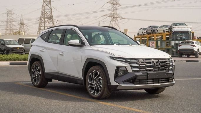 Новый Hyundai Tucson IV, 2.0 л, 2025 в Дубае от Najem Motors Белый цвет. Other | AUTO.AE