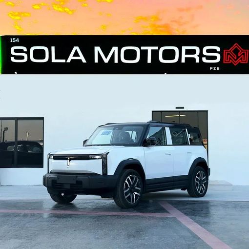 Новый iCar 03, 2024 в Дубае от Sola Motors Белый цвет. GCC | AUTO.AE