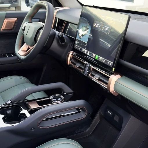 Новый iCar 03, 2024 в Дубае от Sola Motors Белый цвет. GCC | AUTO.AE