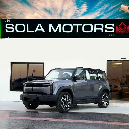 Новый iCar 03, 2023 в Дубае от Sola Motors Серый цвет. GCC | AUTO.AE