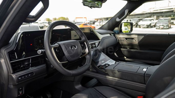 New Infiniti QX80 II, 3.5 l, 2025 in Dubai by Milele, Black color. Other | AUTO.AE