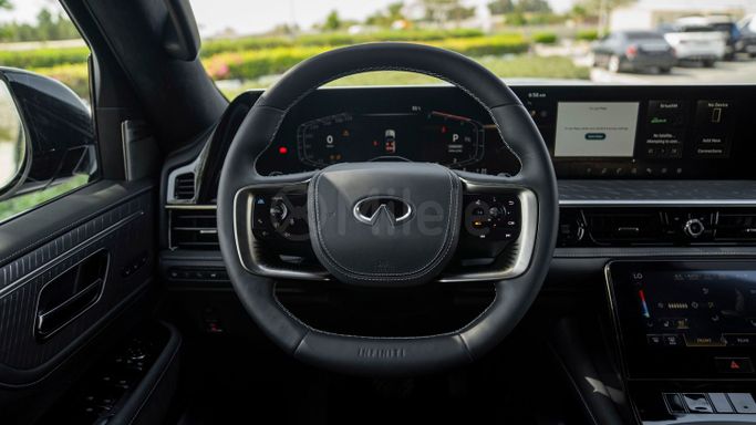 New Infiniti QX80 II, 3.5 l, 2025 in Dubai by Milele, Black color. Other | AUTO.AE