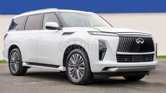 New Infiniti QX80 II, 3.5 l, 2025 in Dubai by Milele, White color. Other | AUTO.AE