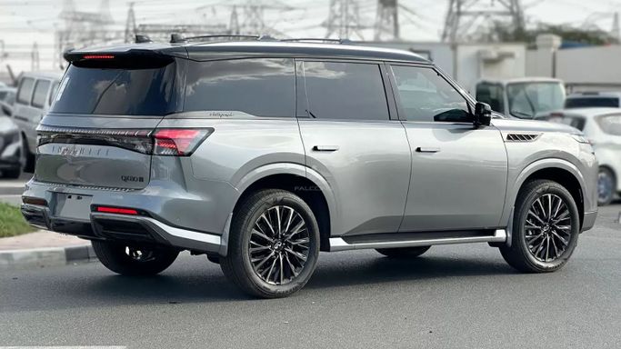 New Infiniti QX80 II, 3.5 l, 2025 in Dubai by Falcons GT Motors FZCO, Grey color. Other | AUTO.AE