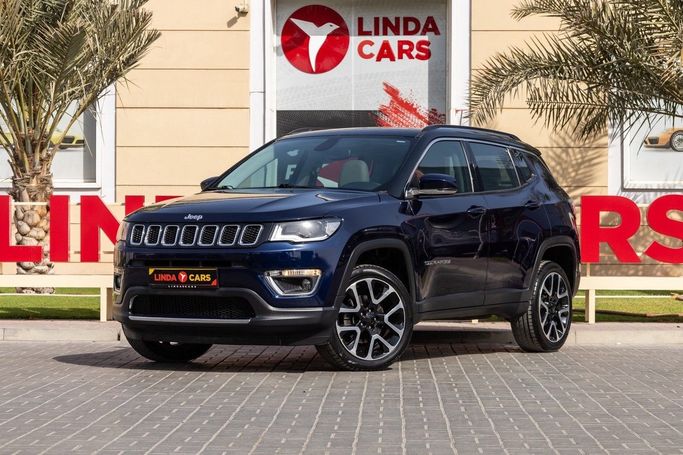 Used Jeep Compass II, 2.4 l, 2018 in Dubai by Linda Cars, Grey color. GCC Specs | AUTO.AE