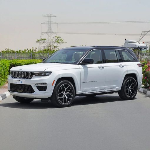New Jeep Grand Cherokee V (WL), 5.7 l, 2025 in Dubai by Auto Max Group, White color. GCC Specs | AUTO.AE
