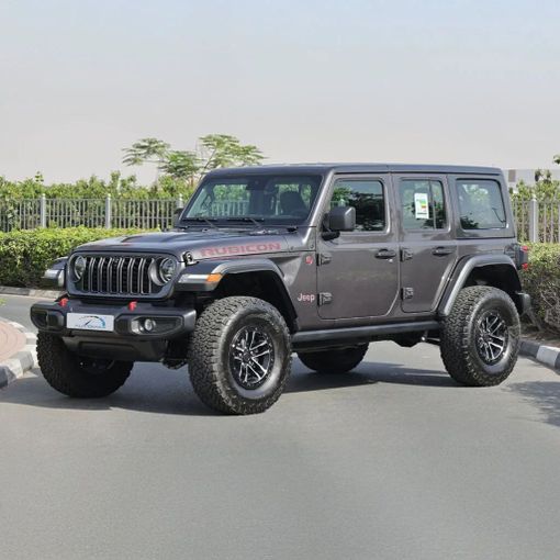 New Jeep Wrangler IV (JL) Facelift, 2.0 l, 2025 in Dubai by Auto Max Group, Silver color. GCC Specs | AUTO.AE