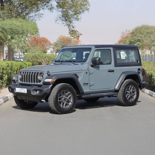 Новый Jeep Wrangler IV (JL) Рестайлинг, 2.0 л, 2025 в Дубае от Auto Max Group Серый цвет. GCC | AUTO.AE