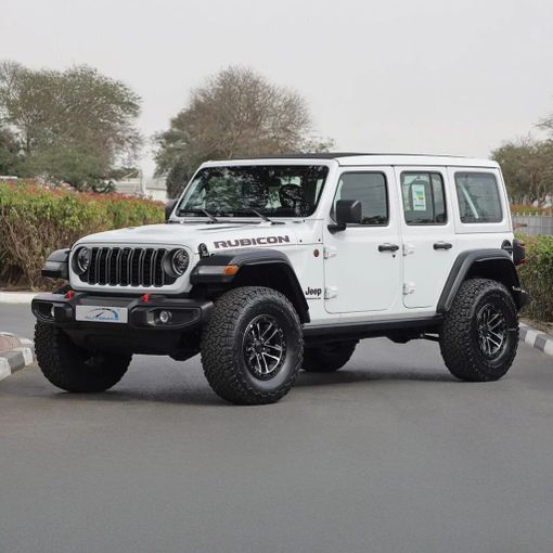 Новый Jeep Wrangler IV (JL) Рестайлинг, 2.0 л, 2024 в Дубае от Auto Max Group Белый цвет. GCC | AUTO.AE
