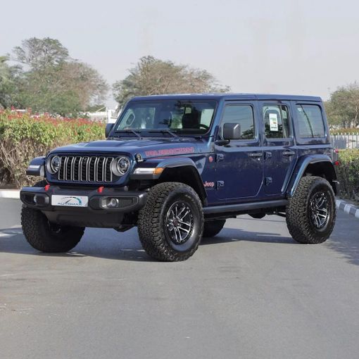 Новый Jeep Wrangler IV (JL) Рестайлинг, 3.6 л, 2025 в Дубае от Auto Max Group Голубой цвет. GCC | AUTO.AE
