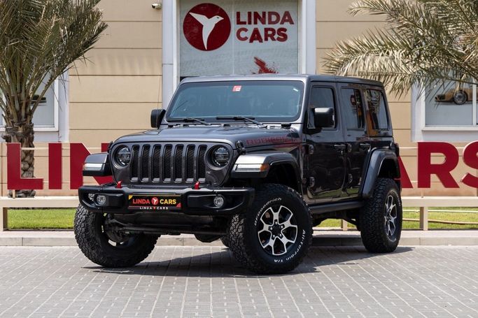 Used Jeep Wrangler IV (JL), 3.6 l, 2021 in Dubai by Linda Cars, Grey color. GCC Specs | AUTO.AE