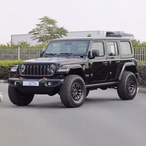 Новый Jeep Wrangler IV (JL) Рестайлинг, 2.0 л, 2025 в Дубае от Auto Max Group Черный цвет. GCC | AUTO.AE
