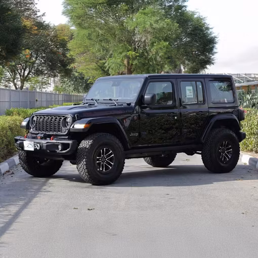 Новый Jeep Wrangler IV (JL) Рестайлинг, 2.0 л, 2025 в Дубае от Auto Max Group Черный цвет. GCC | AUTO.AE
