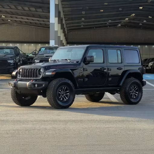 Новый Jeep Wrangler IV (JL) Рестайлинг, 2.0 л, 2024 в Дубае от Auto Max Group Черный цвет. GCC | AUTO.AE