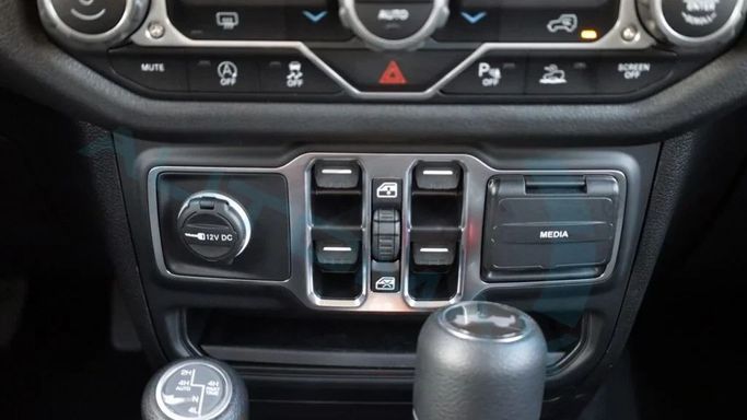 New Jeep Wrangler IV (JL) Facelift, 2.0 l, 2025 in Dubai by Auto Max Group, Black color. GCC Specs | AUTO.AE