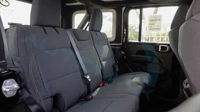 New Jeep Wrangler IV (JL) Facelift, 2.0 l, 2025 in Dubai by Auto Max Group, Black color. GCC Specs | AUTO.AE