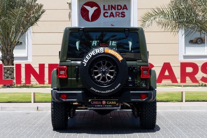 Used Jeep Wrangler IV (JL), 6.4 l, 2023 in Dubai by Linda Cars, Green color. GCC Specs | AUTO.AE