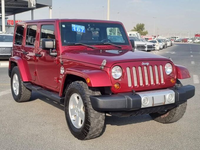 Подержанный Jeep Wrangler III (JK), 3.8 л, 2011 в Дубае от Saeed Auto Красный цвет. Японская | AUTO.AE